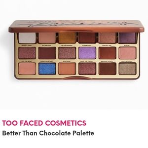 TOO FACED COSMETICS Better Than Chocolate Palette Brand New Never Used